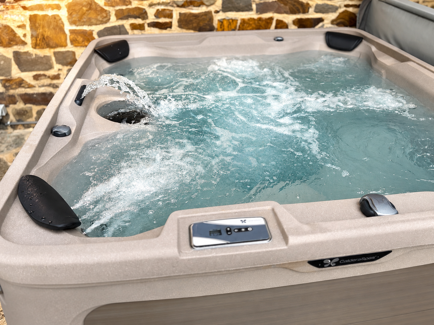 Whirlpool auf der Terrasse