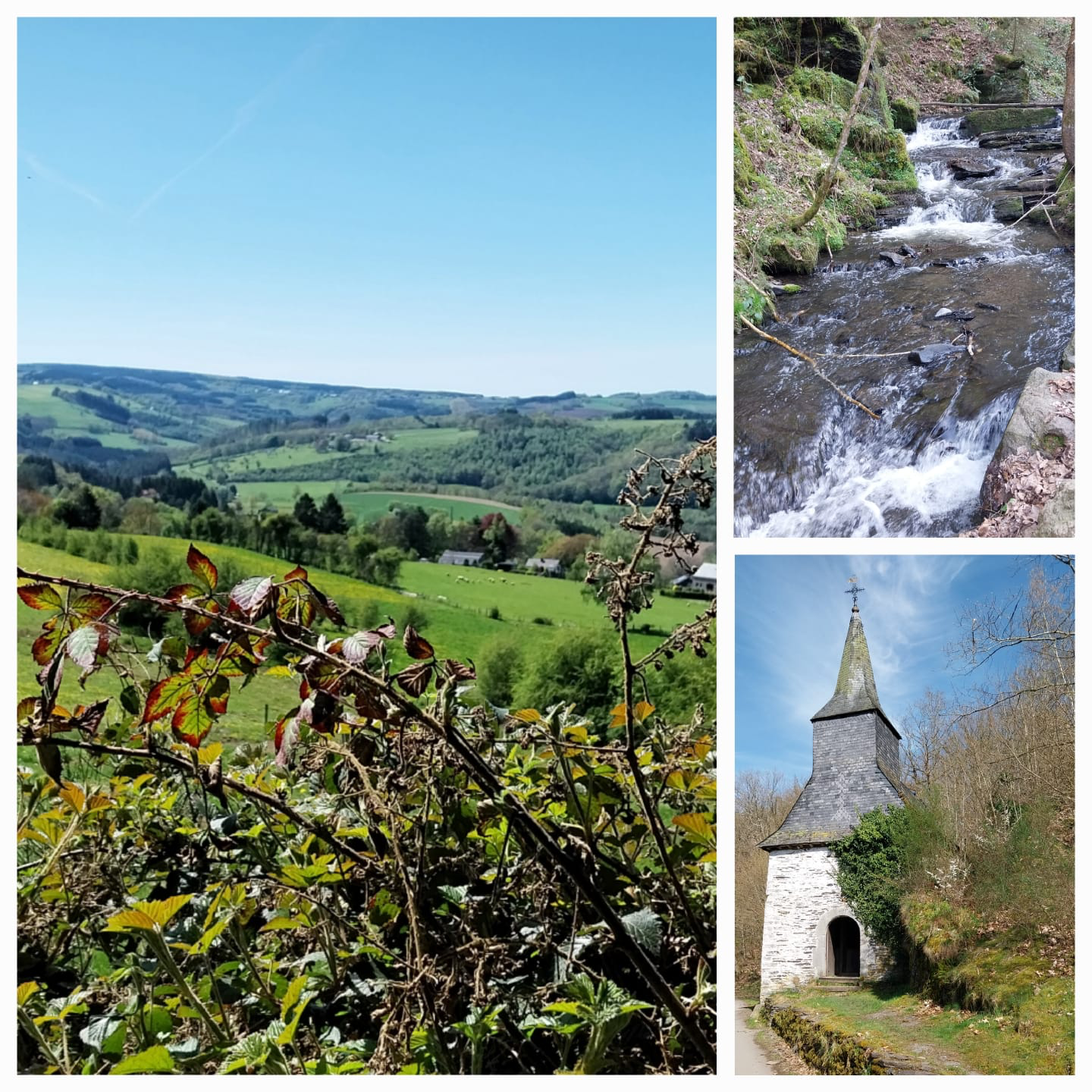 Paysages randonnées chapelle