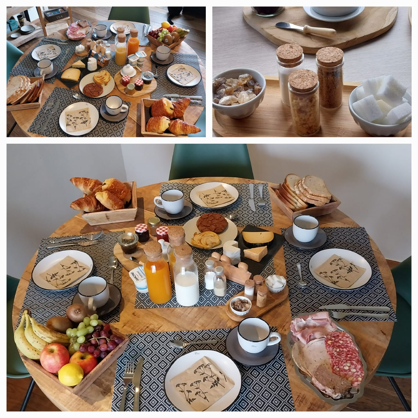 Petit déjeuner La Clef des Collines